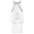 Rain Kids Girls White Virgin Mary Embroidered Communion Flower Girl Tiara Veil - SophiasStyle.com